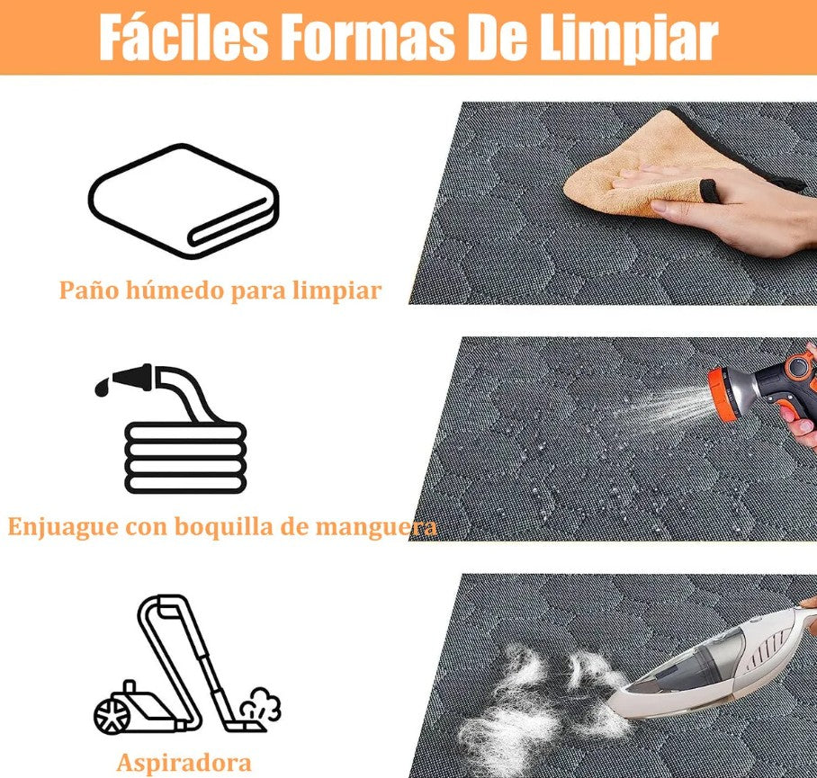 Cubreasiento para Mascotas con Arnés de Seguridad