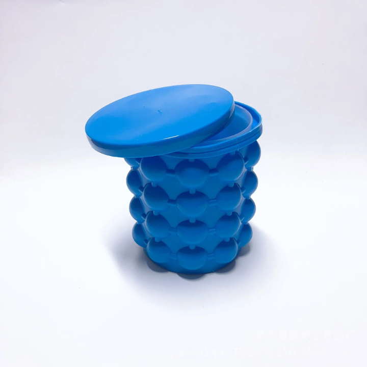Cubetera de silicona con diseño de doble cámara