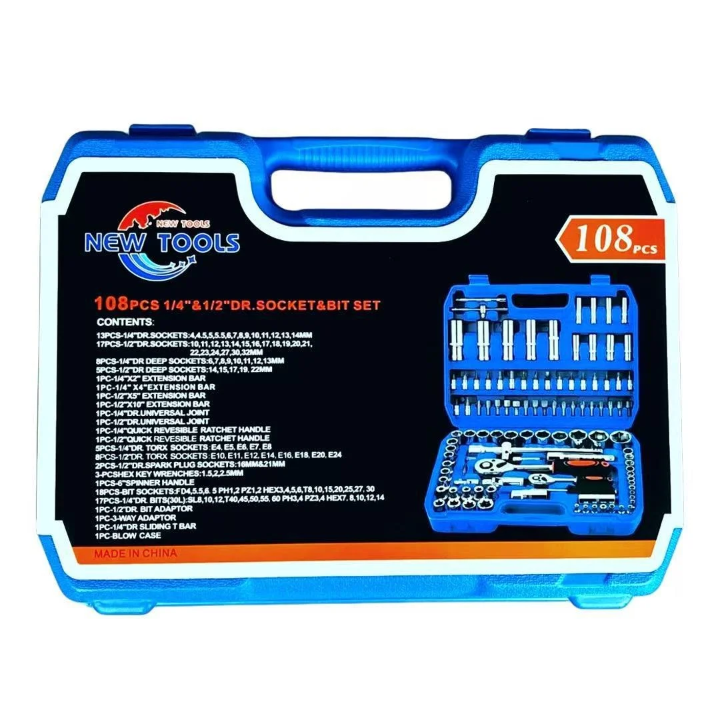 Set / Kit / Juego de Dados y Chicharra de 108 pcs