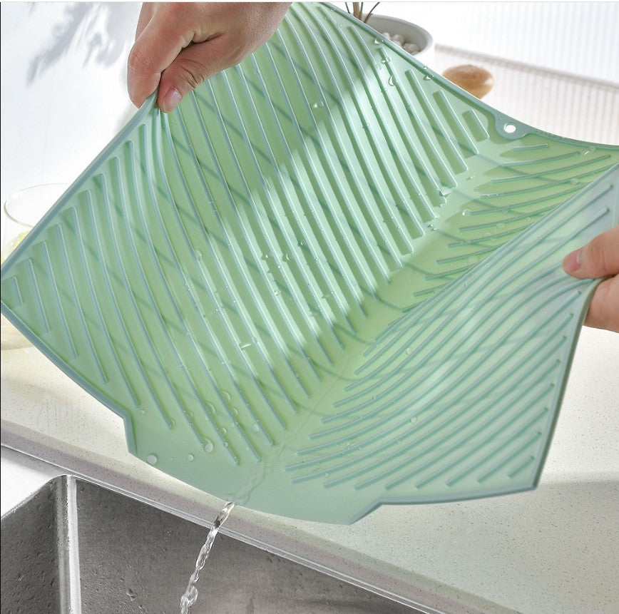 Alfombrilla de Silicona para Secado de Platos