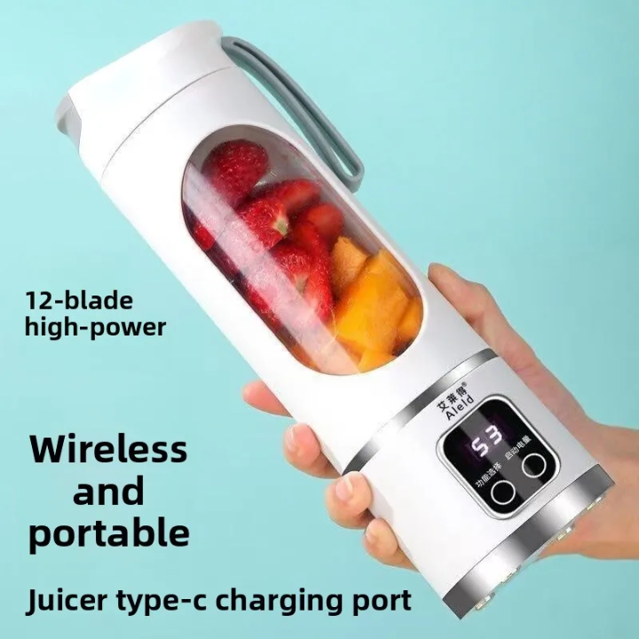 Licuadora portátil recargable o vaso exprimidor