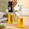 Botella atomizador para aceite comestible.
