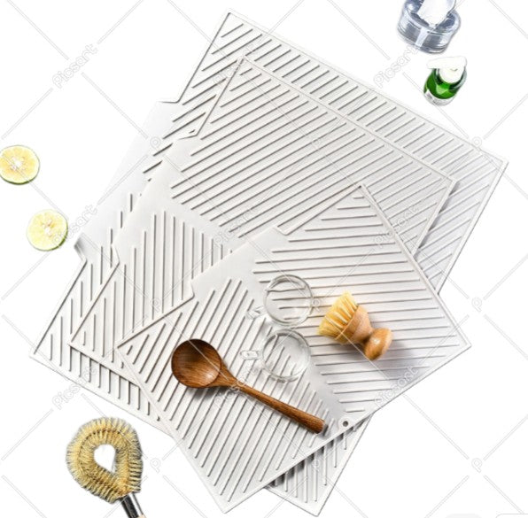Alfombrilla de Silicona para Secado de Platos