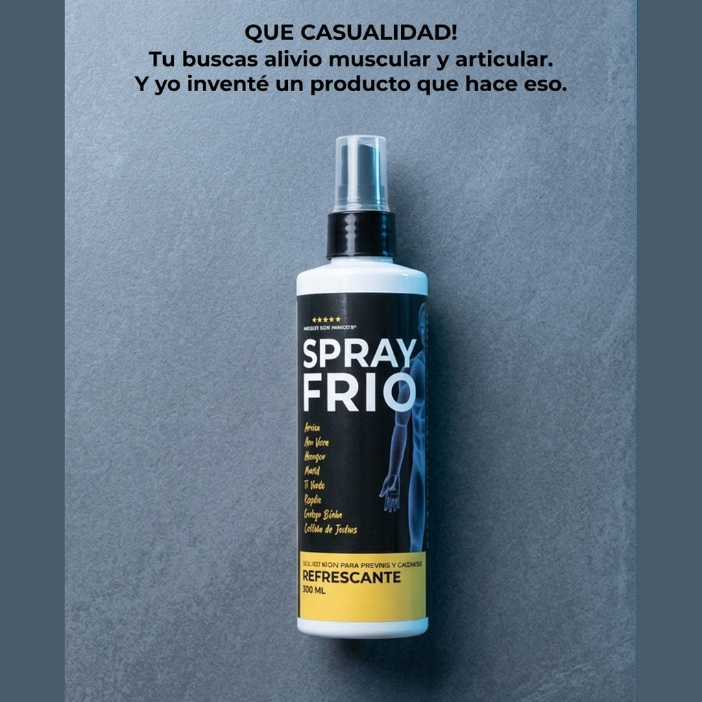 Spray Frio Muscular | para molestias musculares y articulares.